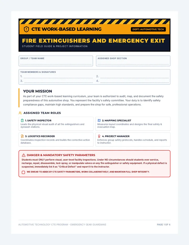 Emergency Gear Student Manual