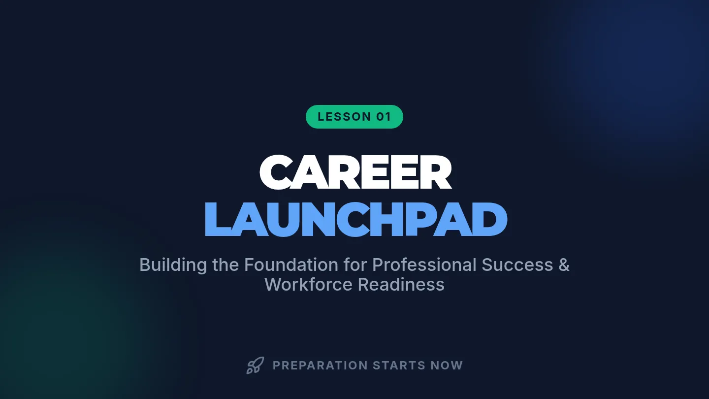 Career Launchpad Slides Space Fix