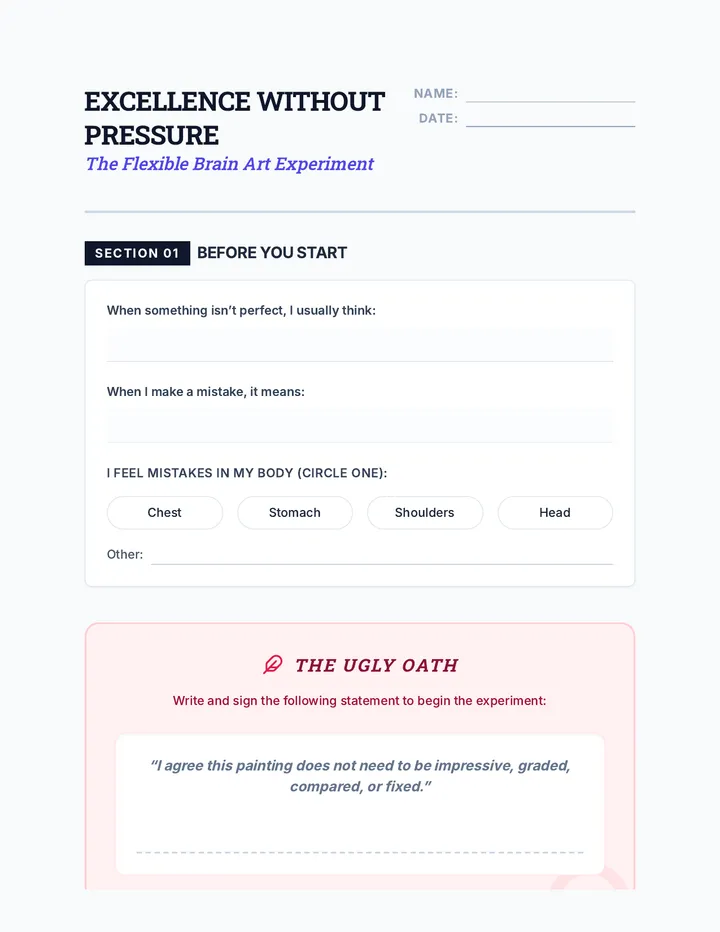 Flexible Brain Worksheet