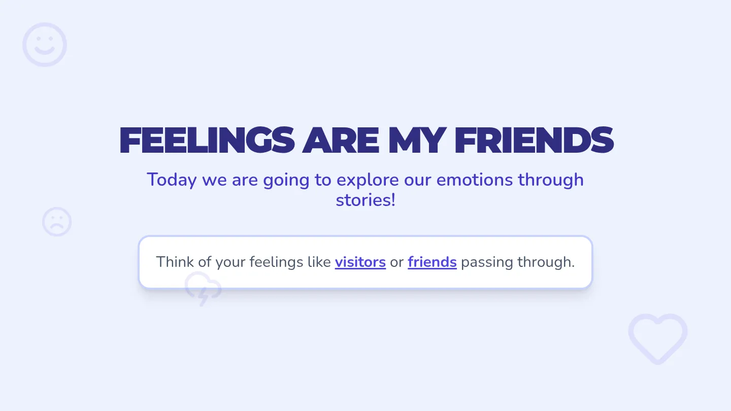 Emotion Story Slides