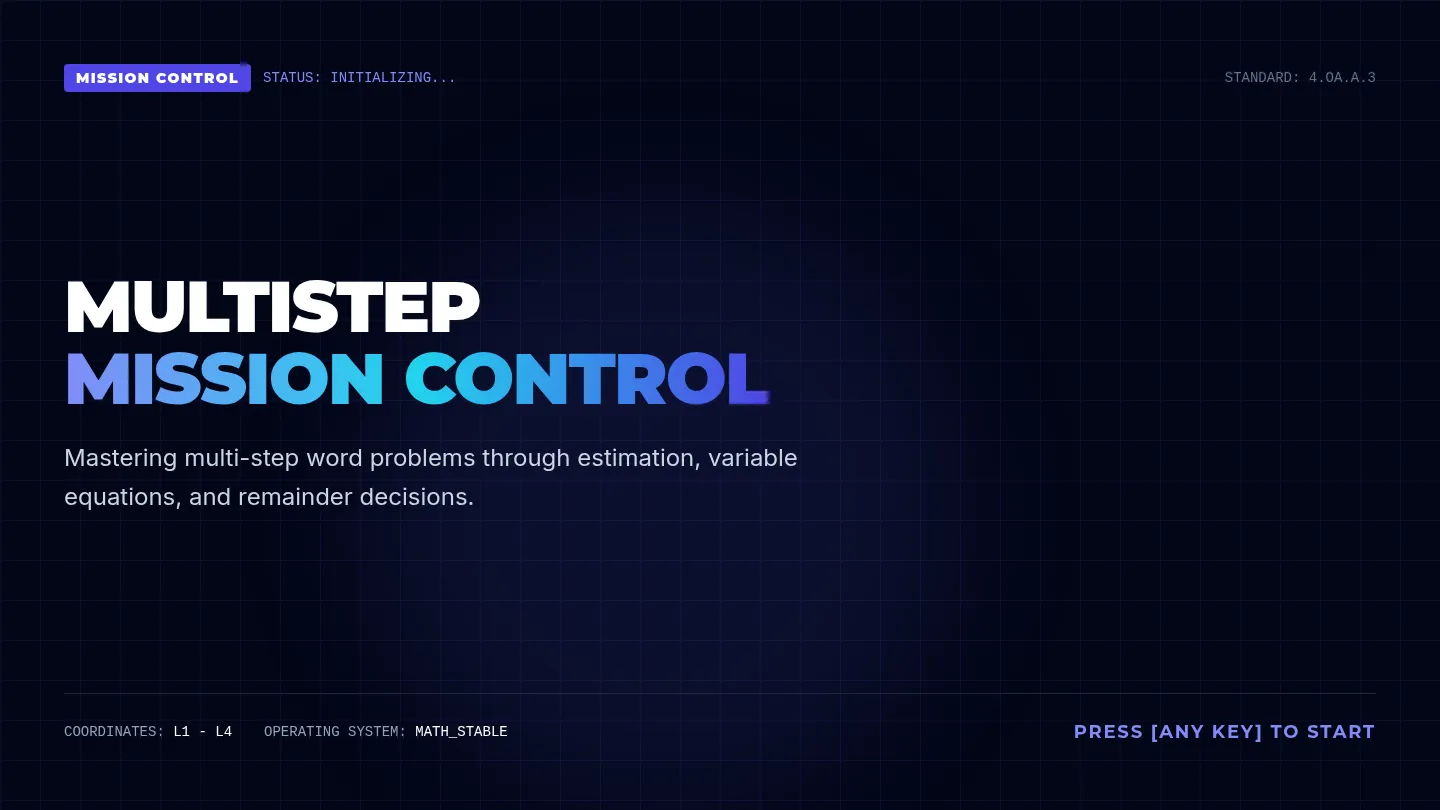 Mission Control Slides