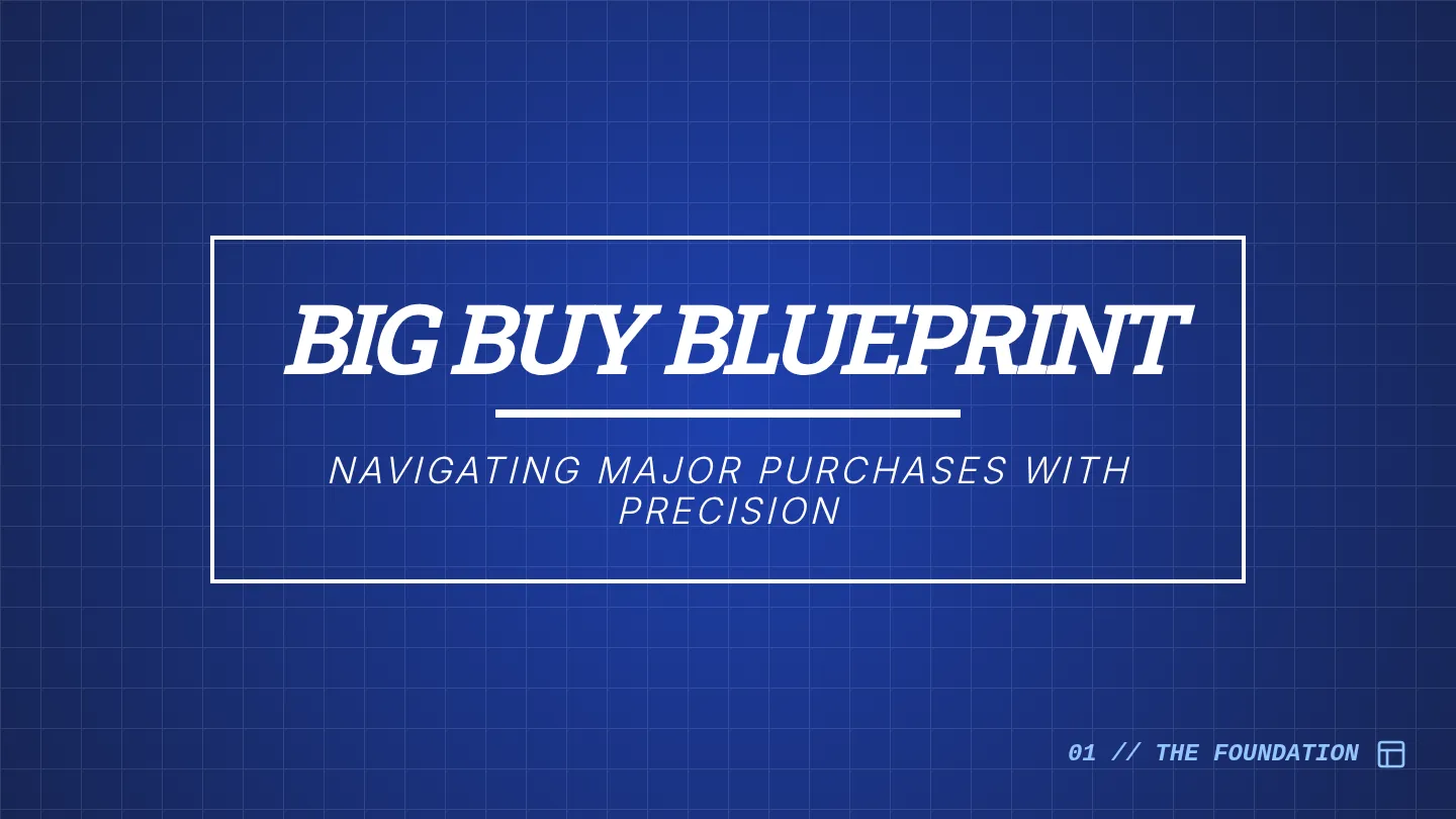 Big Buy Blueprint Presentation Slides