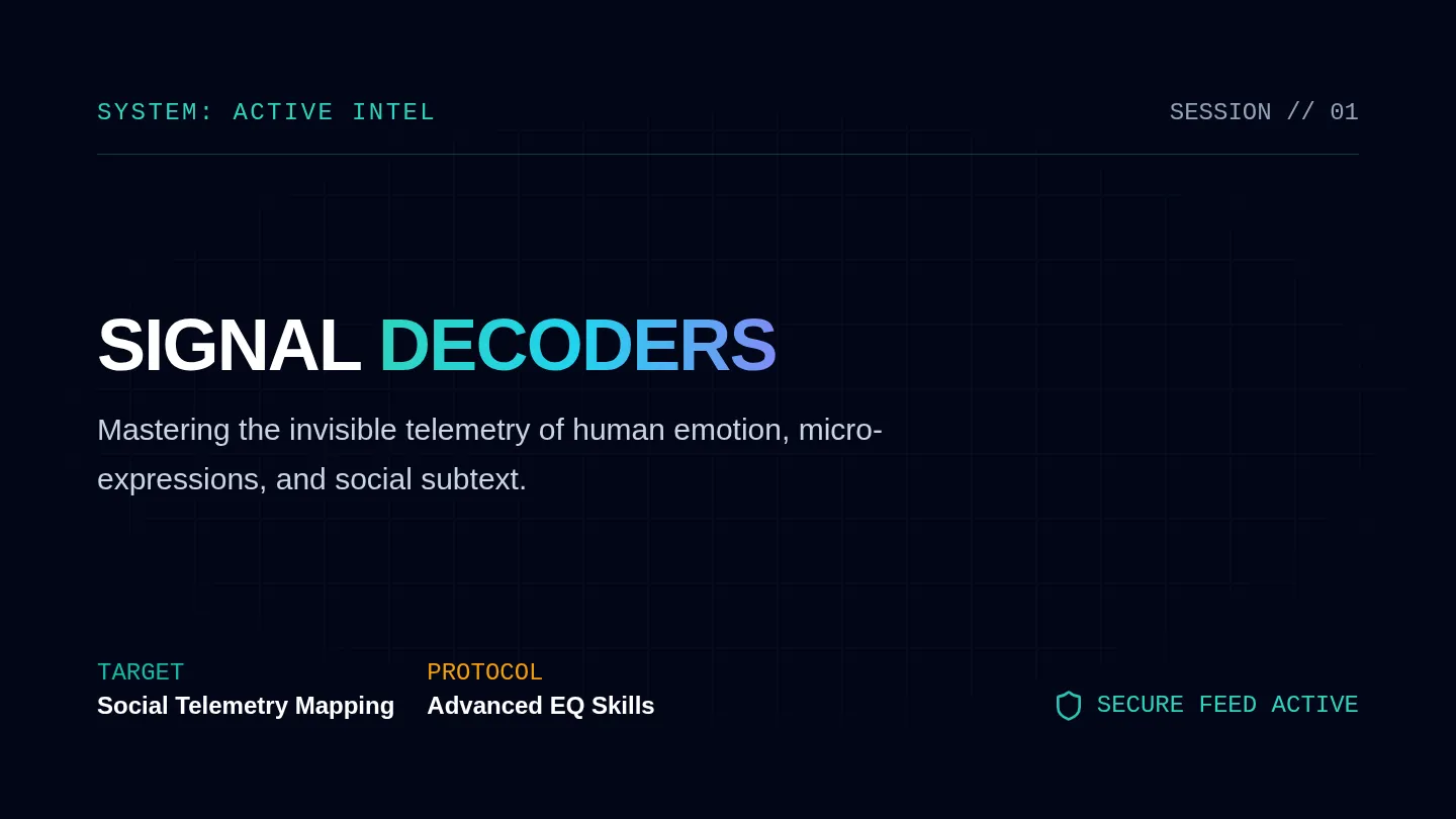 Signal Decoders Slides