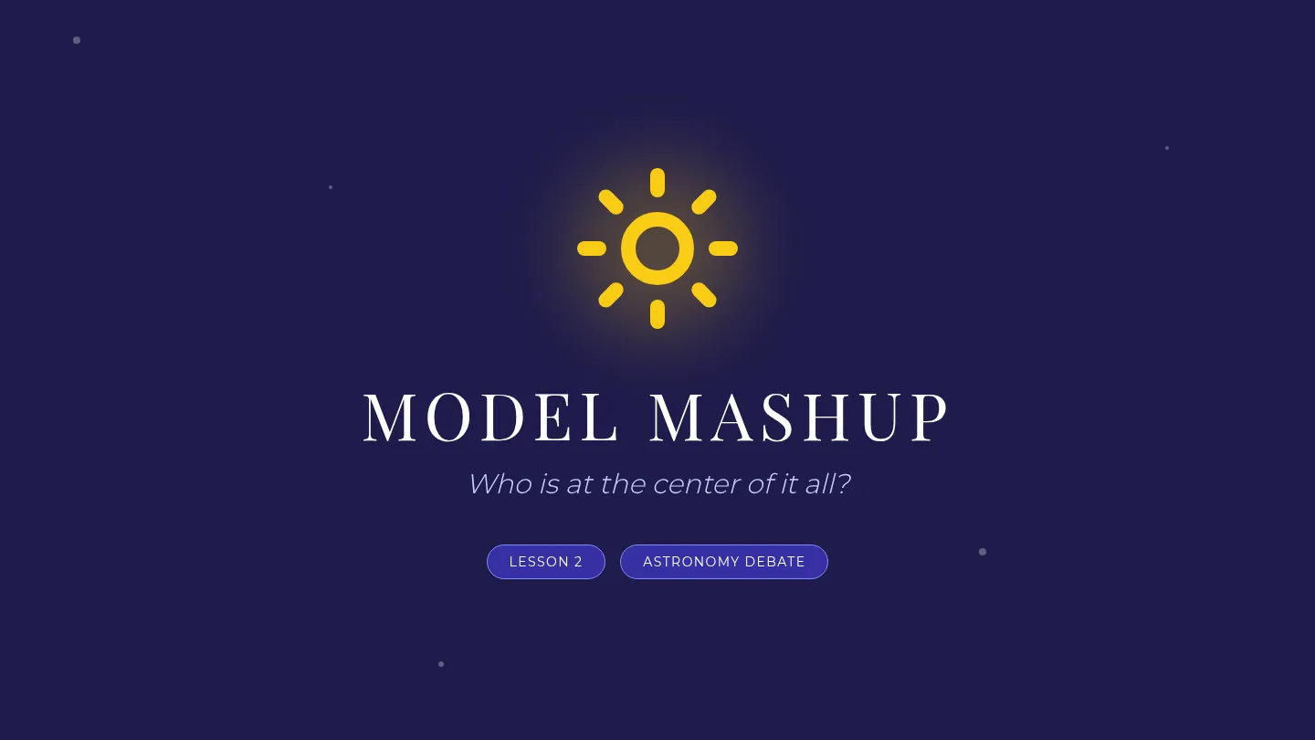 Model Mashup Slides