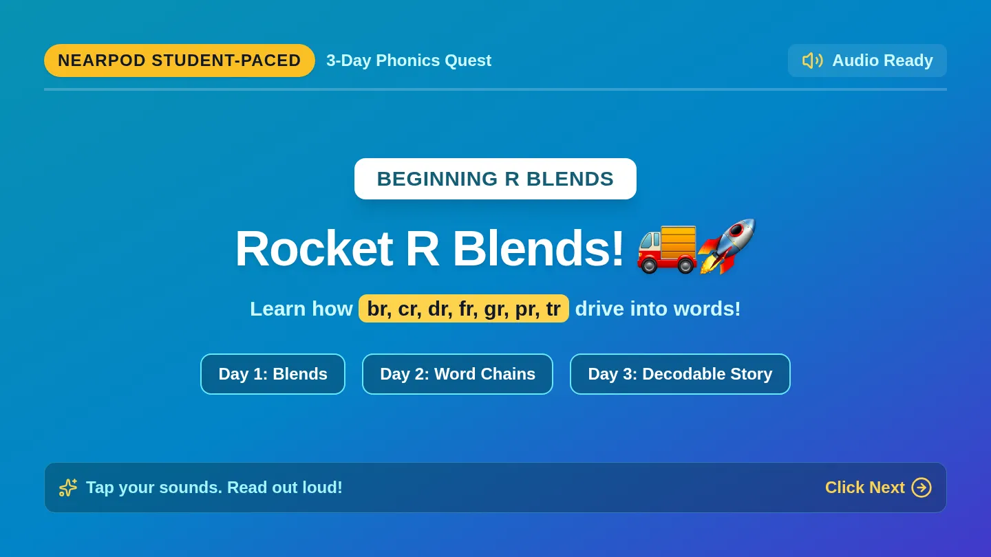 Rocket R Blends Slides