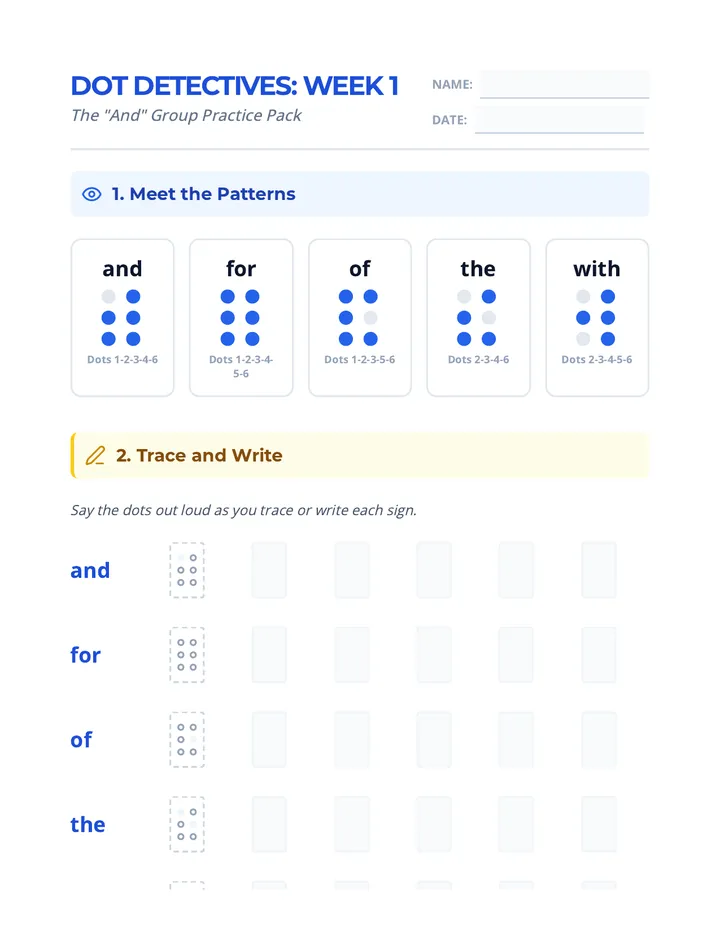 Week 1 Practice Pack Worksheet