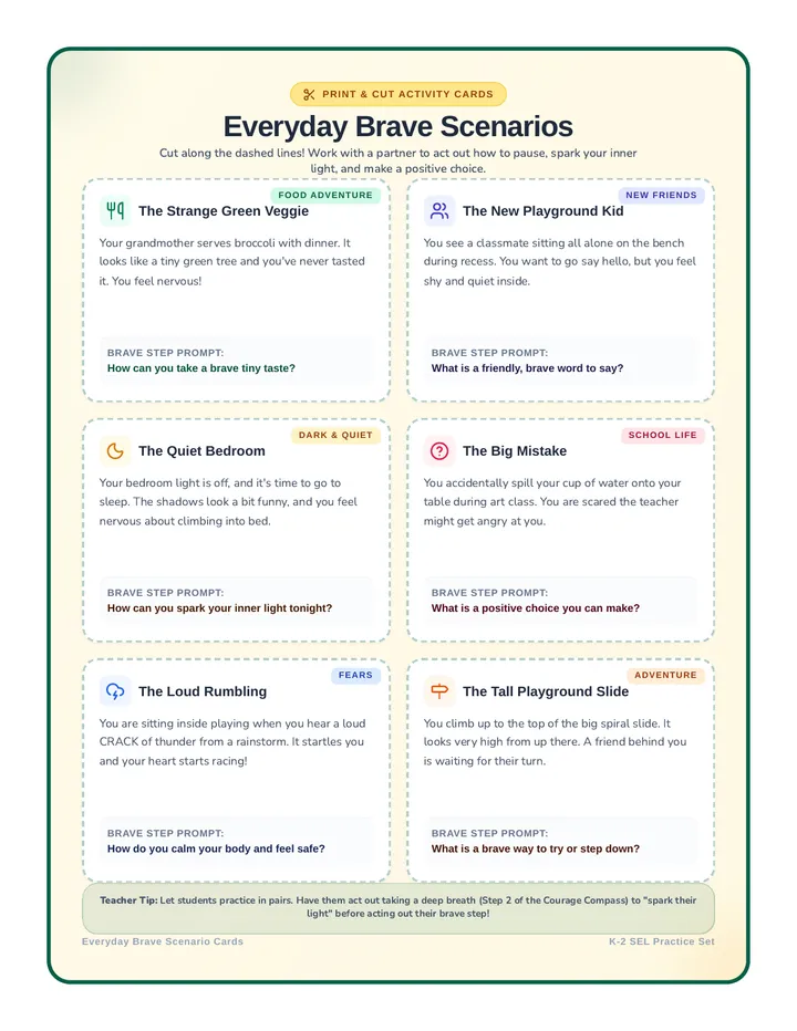 Everyday Brave Activity Cards
