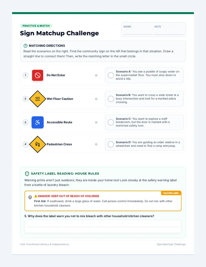 Sign Matchup Challenge