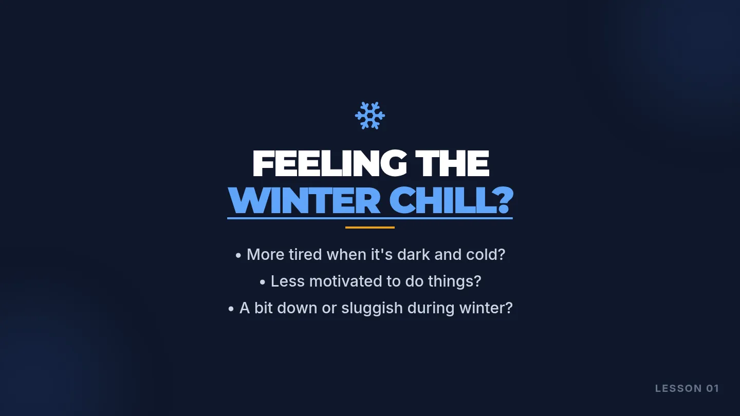 Winter Blues Slide Deck