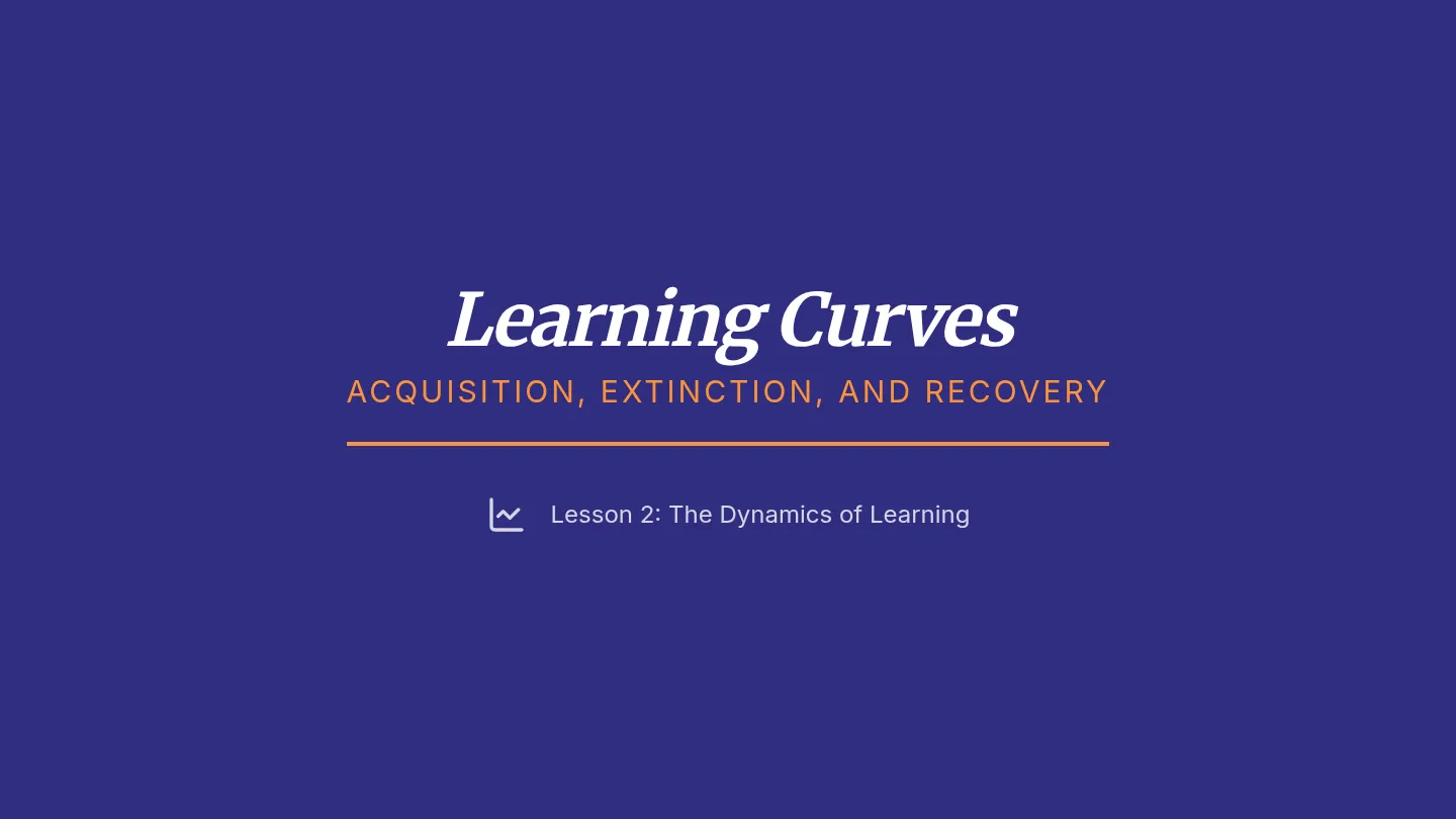 Learning Curves Presentation