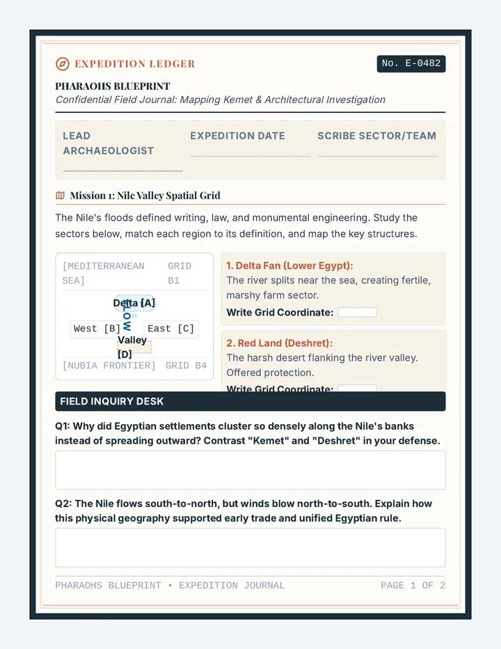 Tomb Investigation Journal