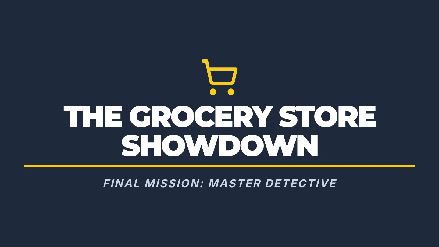 Grocery Showdown Slides