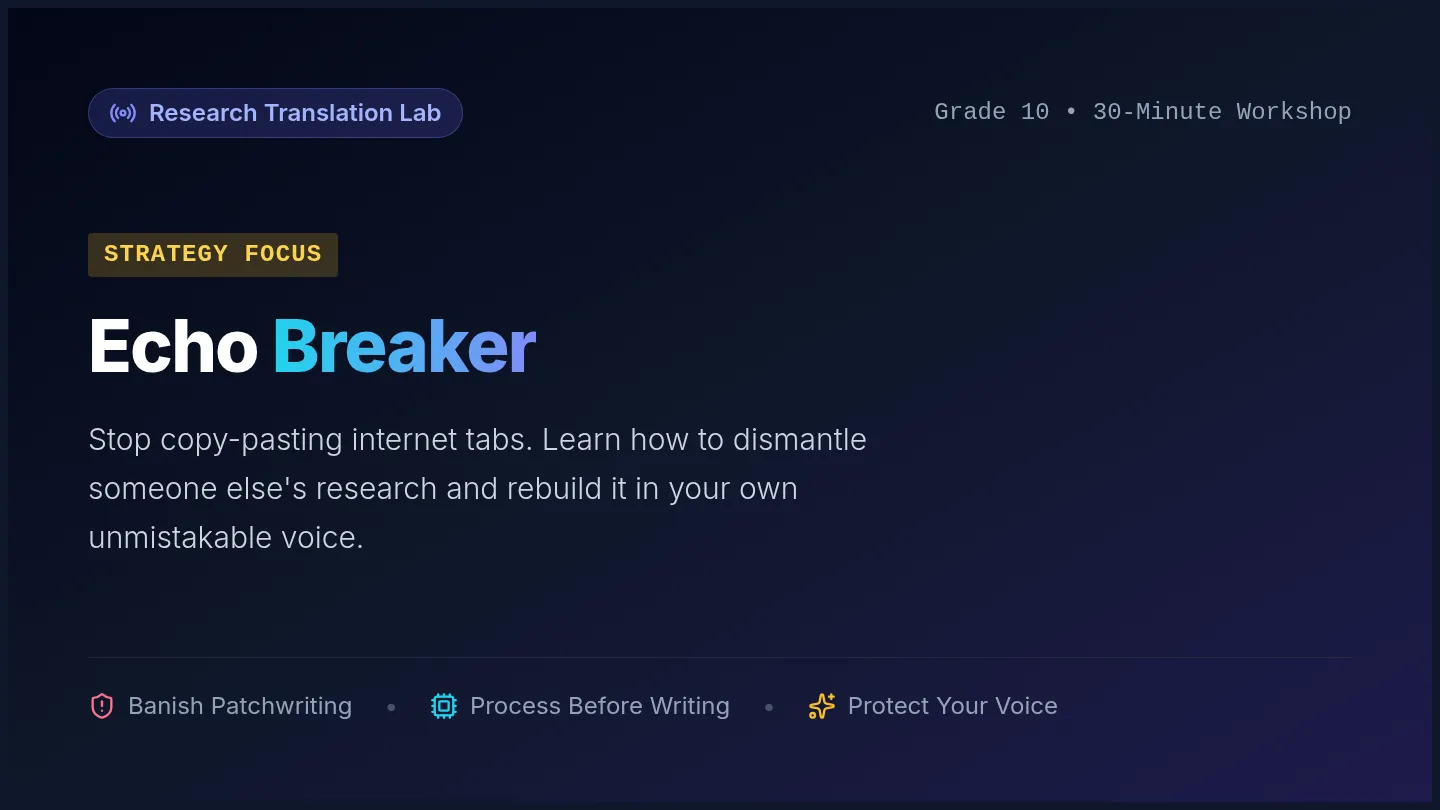 Echo Breaker Slides