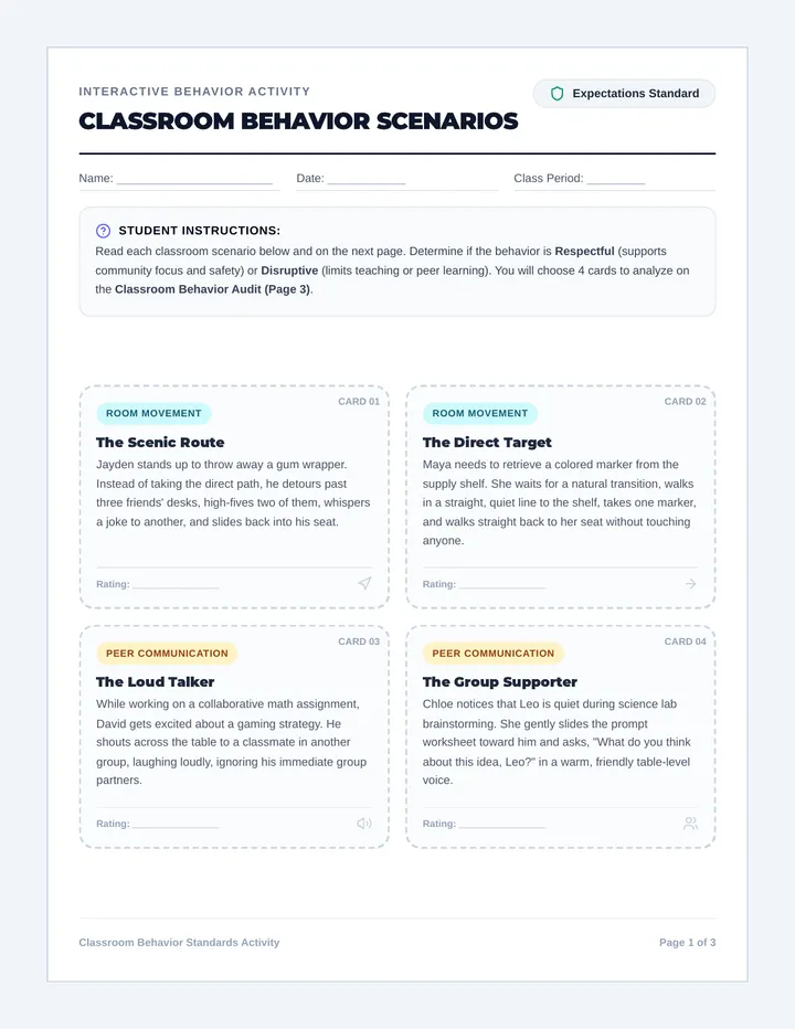 Vibe Check Scenario Cards