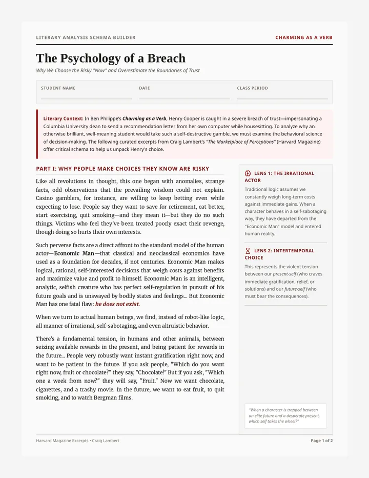Breach of Trust Reading Handout