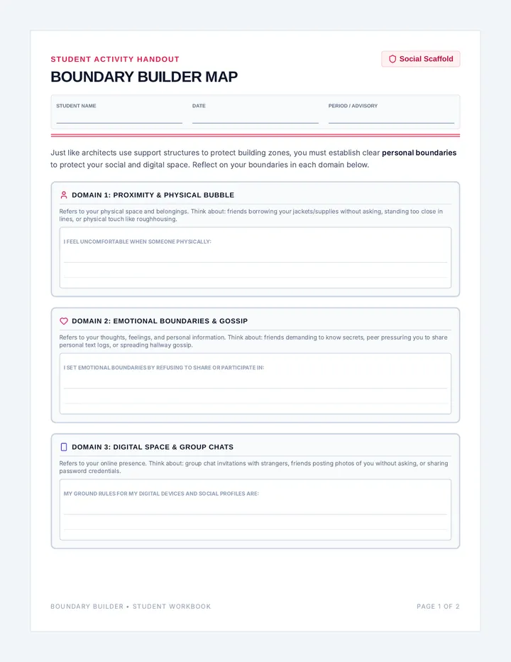 Boundary Builder Worksheet