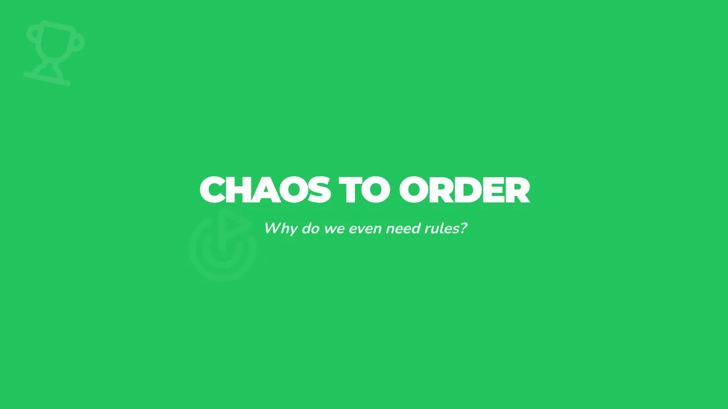 Chaos to Order Slides