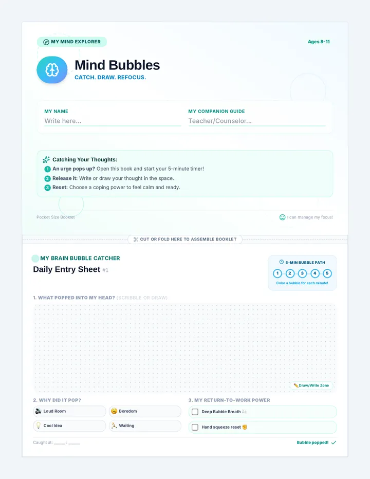 Mind Bubbles Explorer Journal