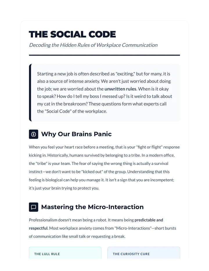 Social Code Reading