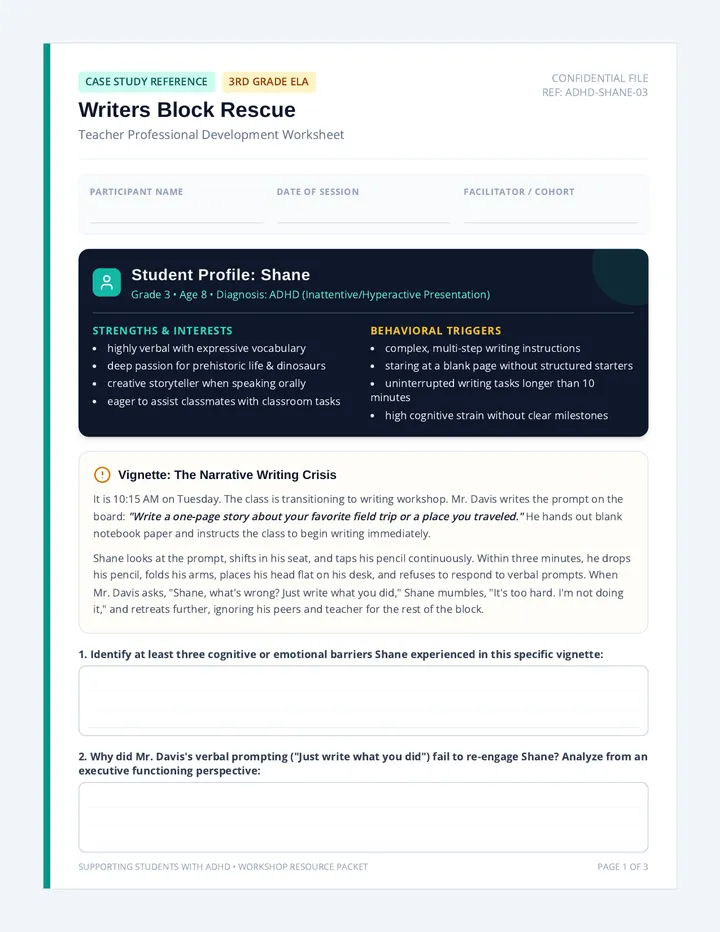 Shane Case Study Guide