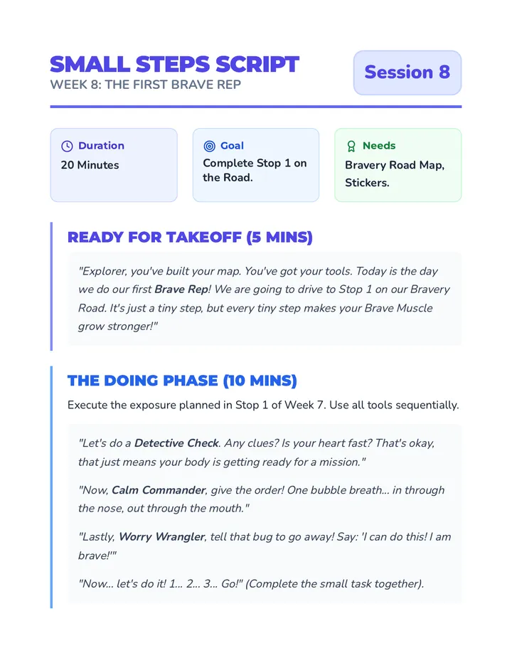 Small Steps Script