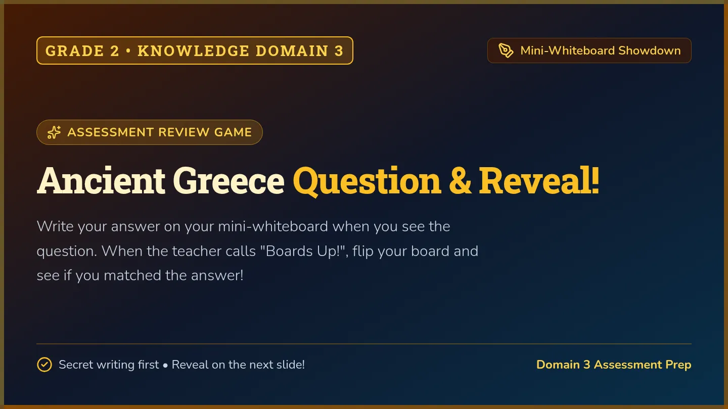 Olympus Quest Review Slides