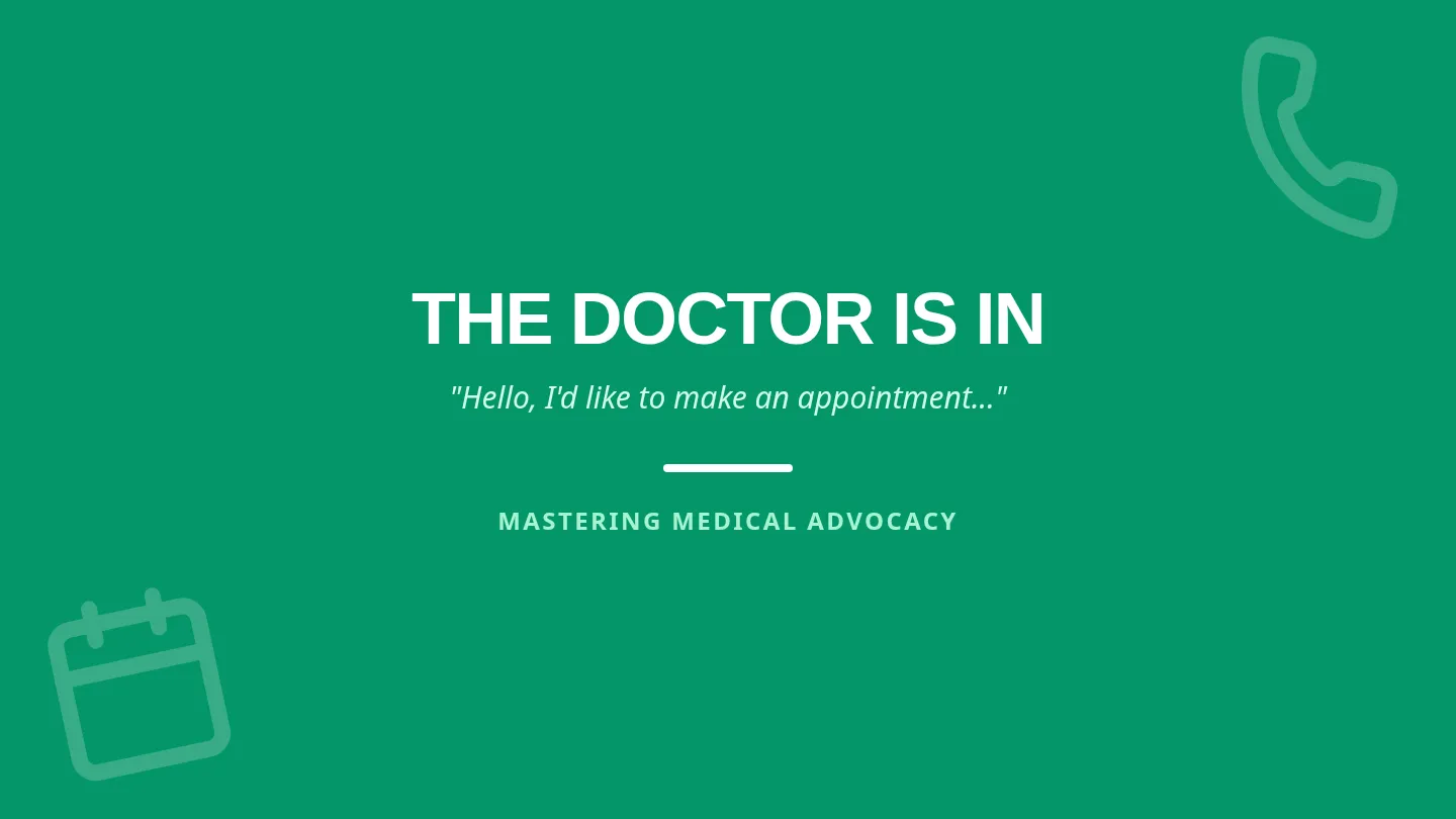 The Doctor Is In Slides