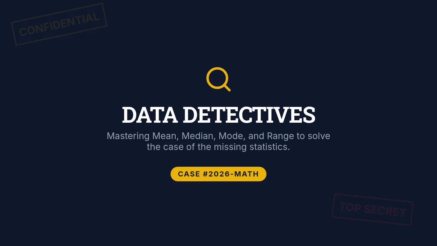 Data Detective Slides