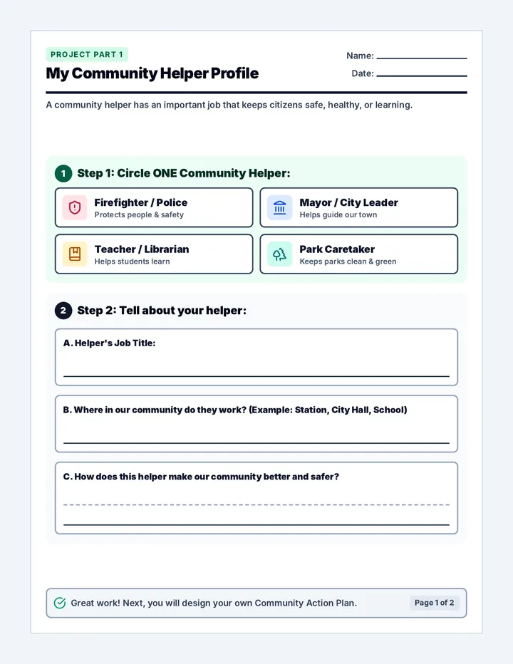 My Community Project Guide