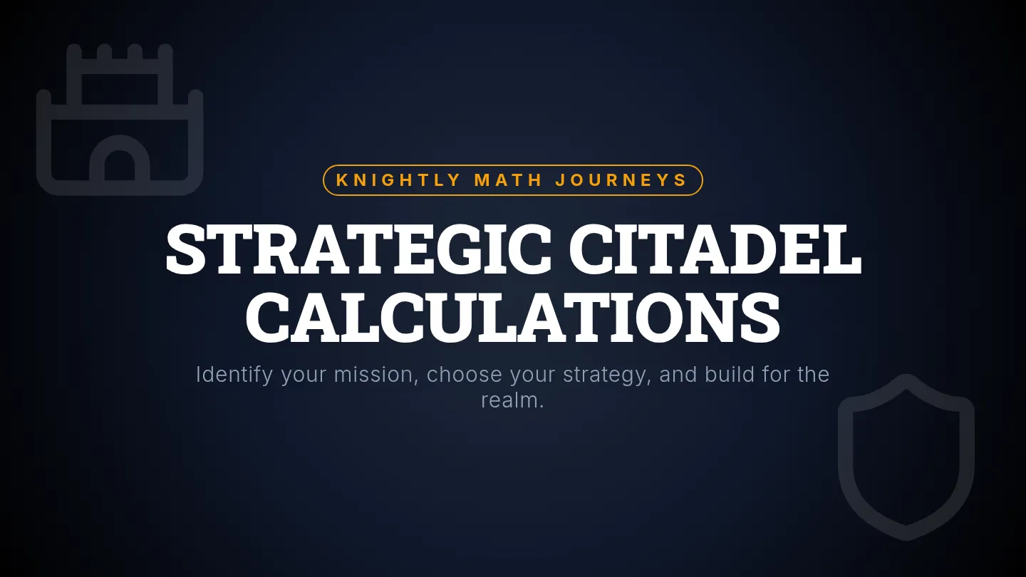 Citadel Calculation Slides