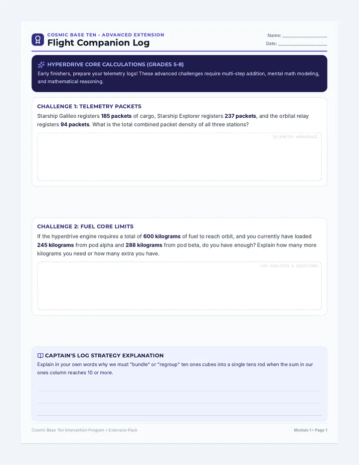 Week 2 Extension Challenge Packet
