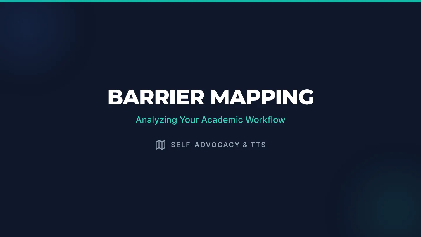 Barrier Mapping Slides
