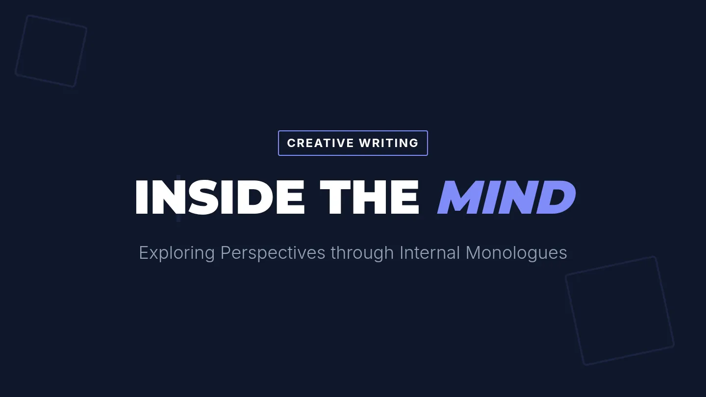 Monologue Mastery Slides