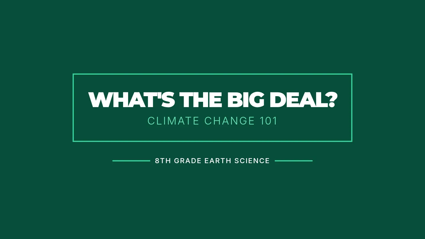 Climate Intro Slides