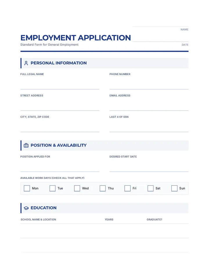 Apply Now Form