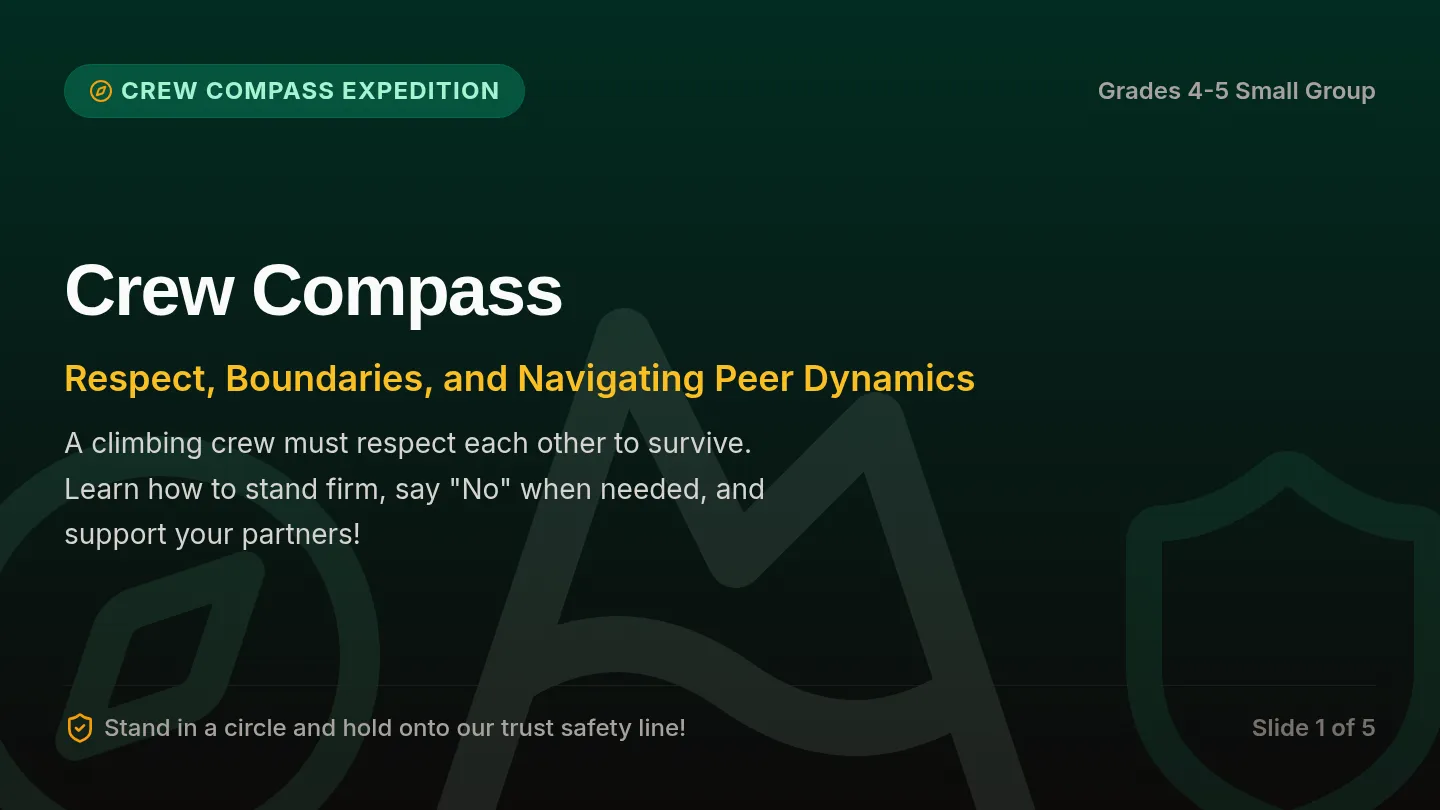 Crew Compass Slides