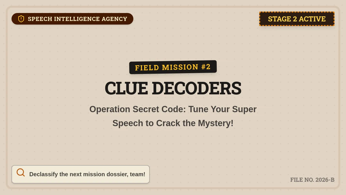 Clue Decoders Slides