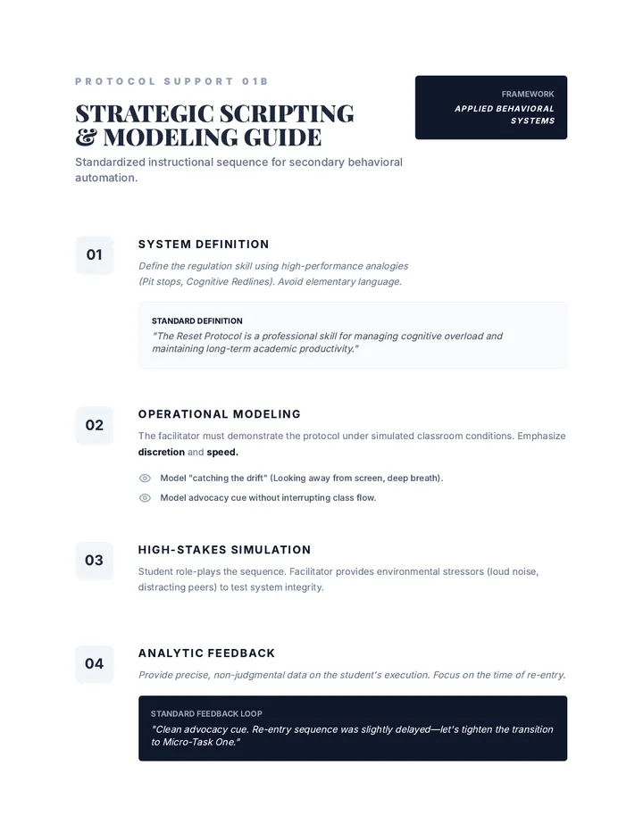 Strategic Scripting Facilitator Guide