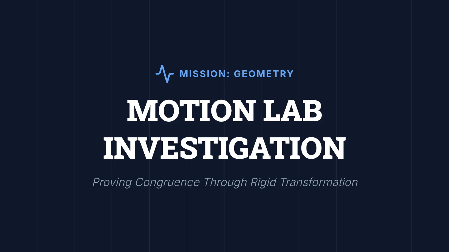 Motion Lab Slides