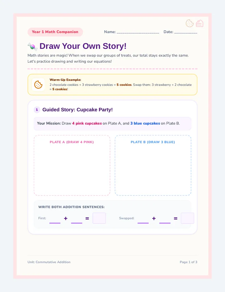 Draw Your Story Worksheet