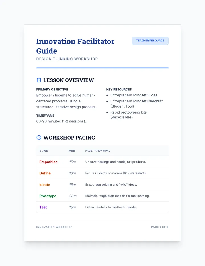 Facilitator Guide