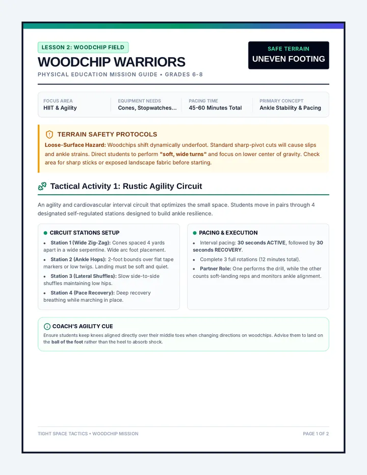 Woodchip Warriors Teacher Guide