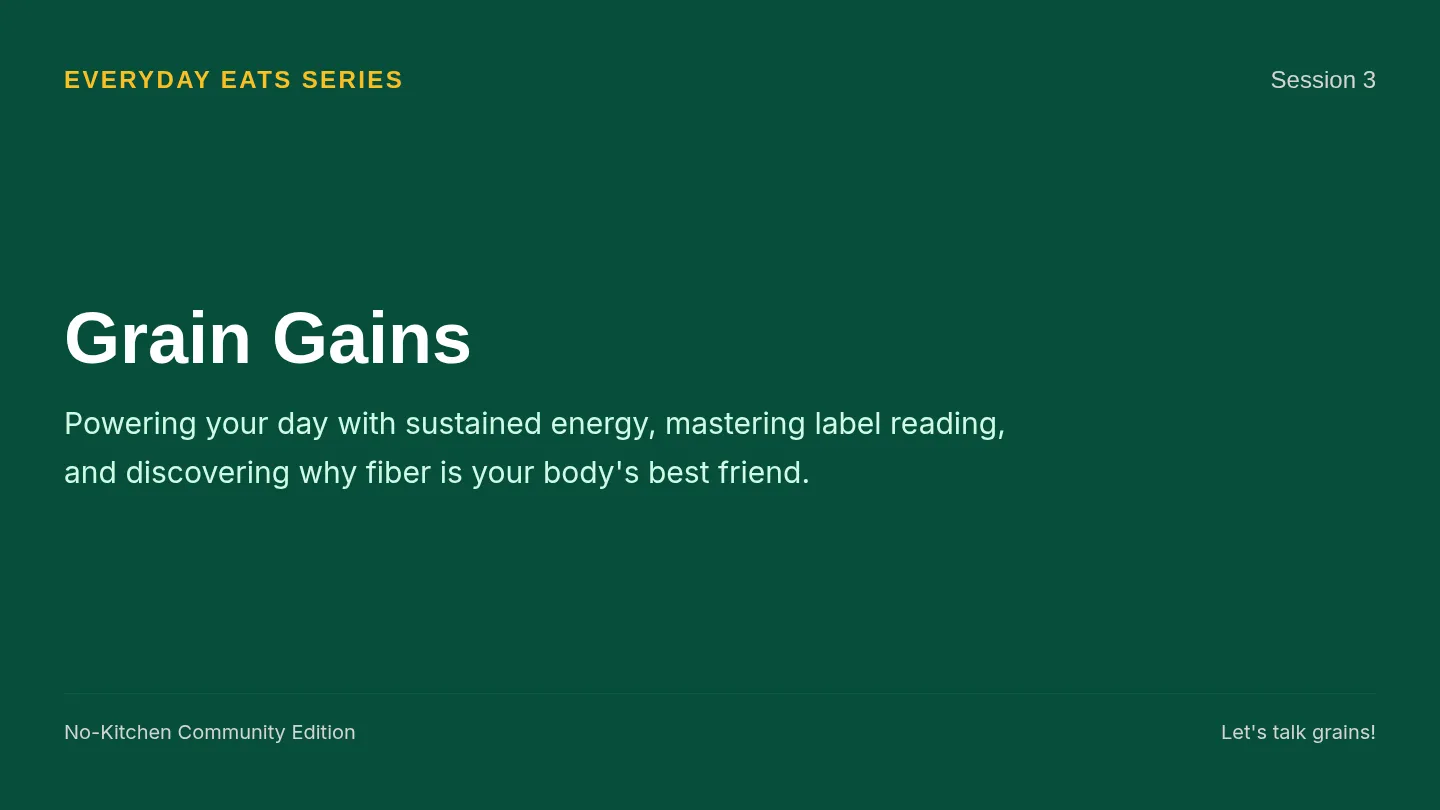 Grain Gains Slides