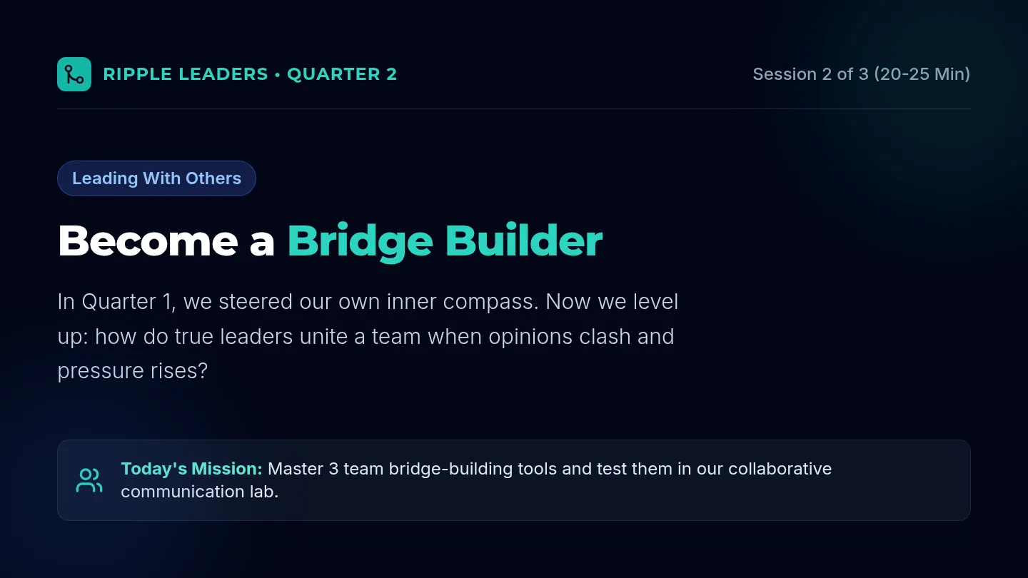 Bridge Builders Slides