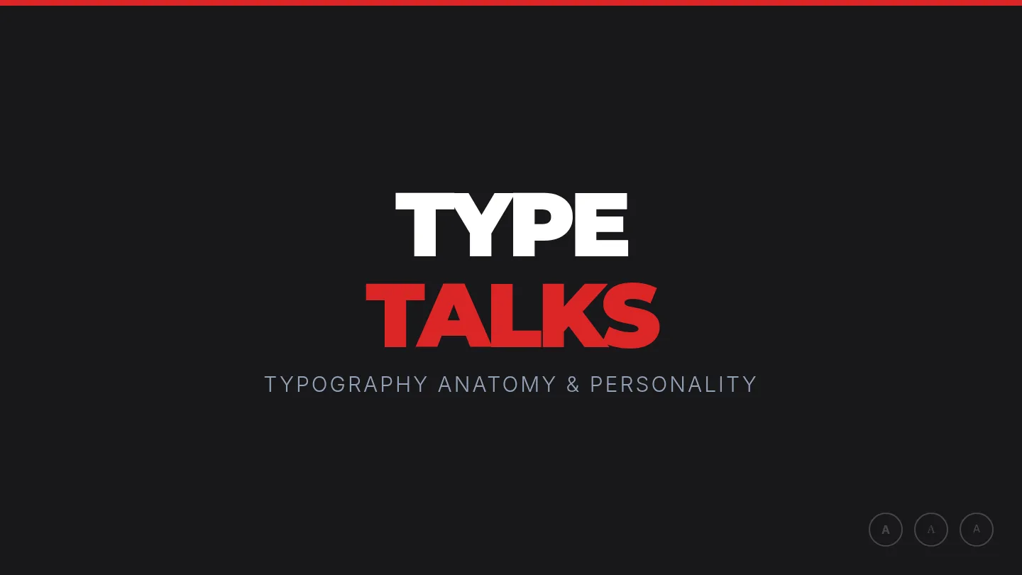 Type Talks Slides