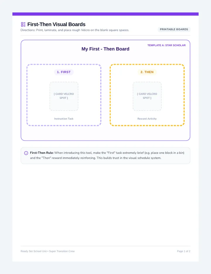 Transition Boards Visuals