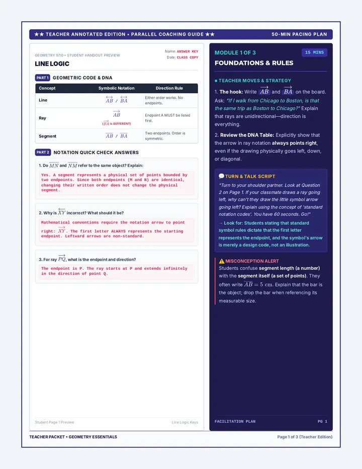 Line Logic Teacher Guide