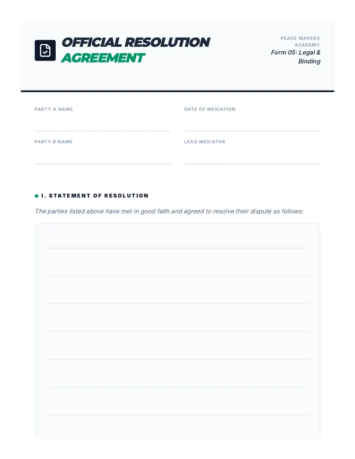 Official Resolution Template page 1