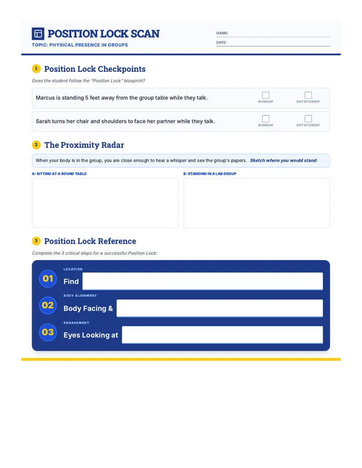 Body Scan Worksheet