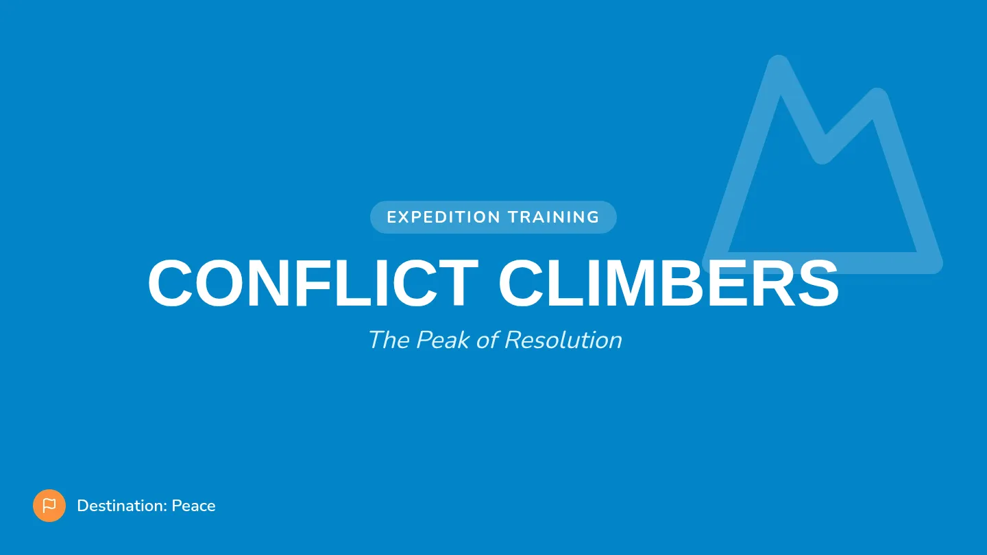 Conflict Climbers Slides